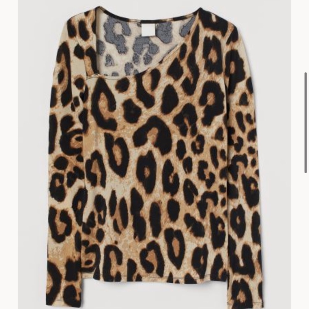 H&M Leopard Print Top - Picture 4 of 5